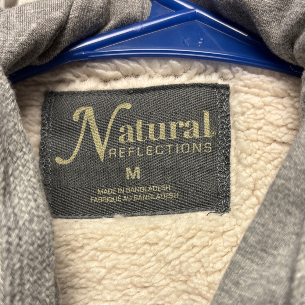 Natural Reflections Green and Gray Plaid Women's Jacket - Picture 2 of 5